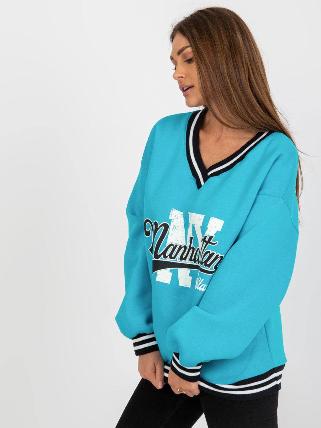 Bluza bez kaptura ex moda