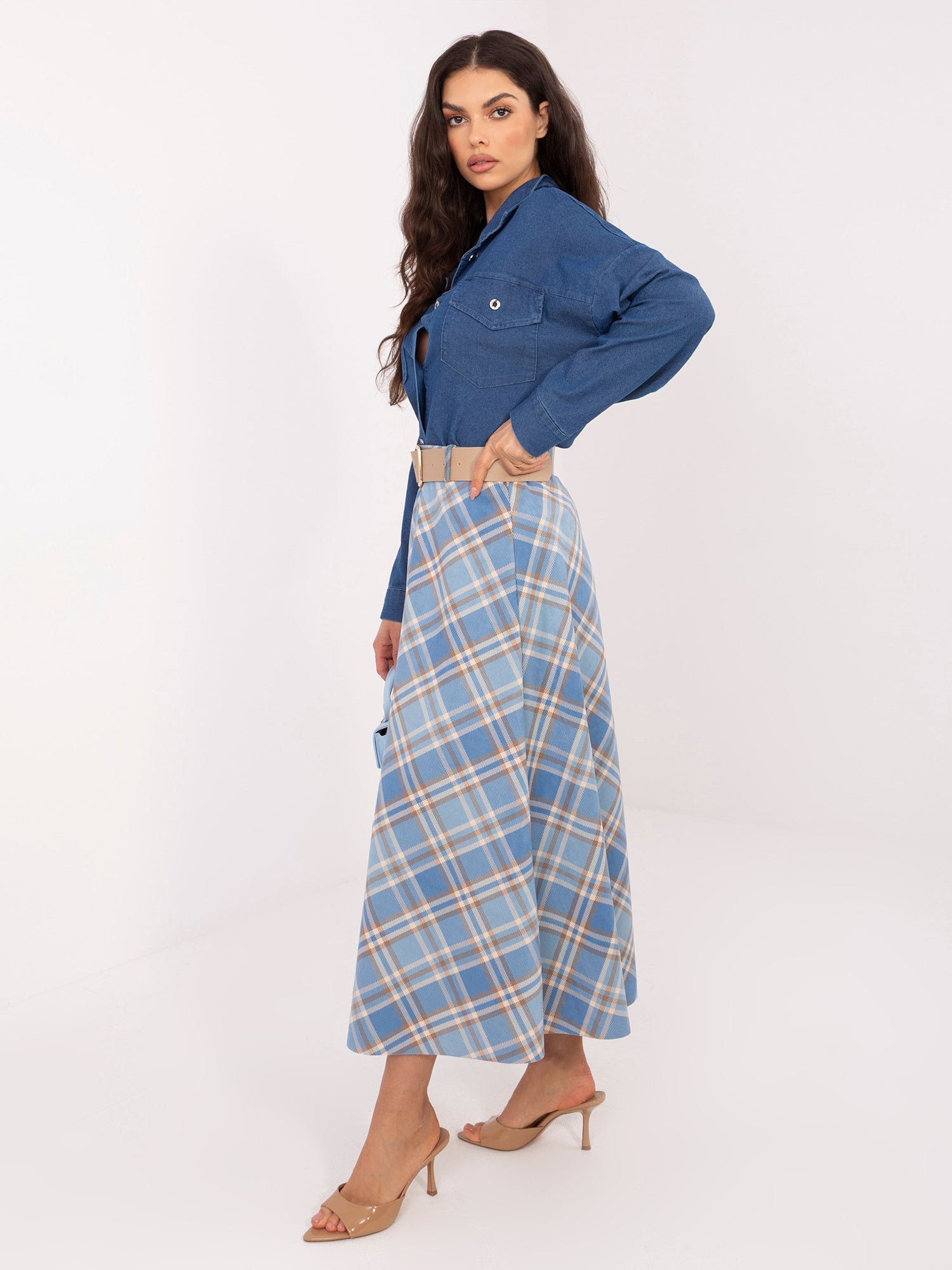 Spódnica rozkloszowana ITALY MODA