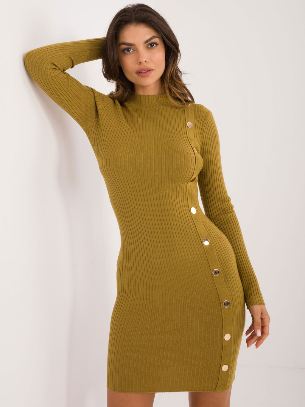 Sukienka dzianinowa Wool Fashion Italia