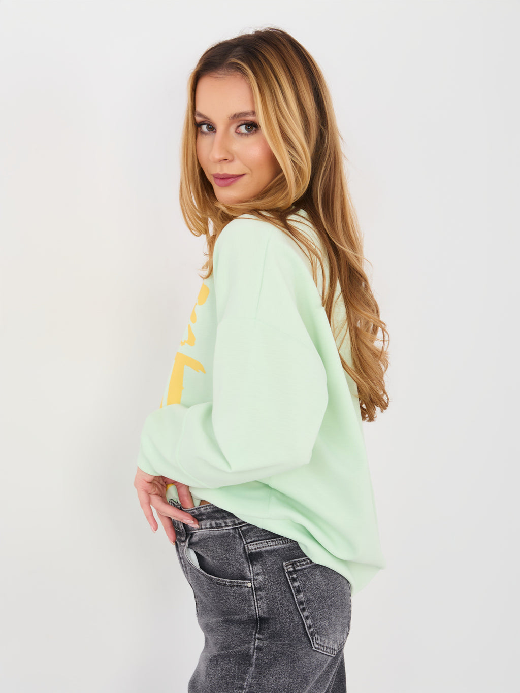 Bluza z nadrukiem RUE PARIS