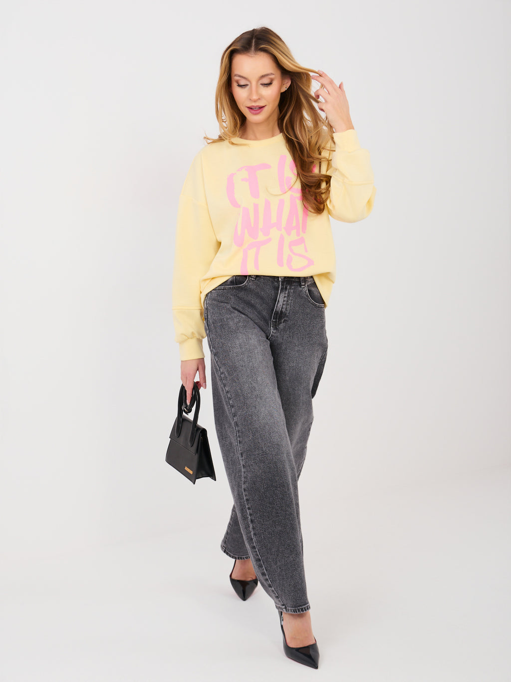 Bluza z nadrukiem RUE PARIS