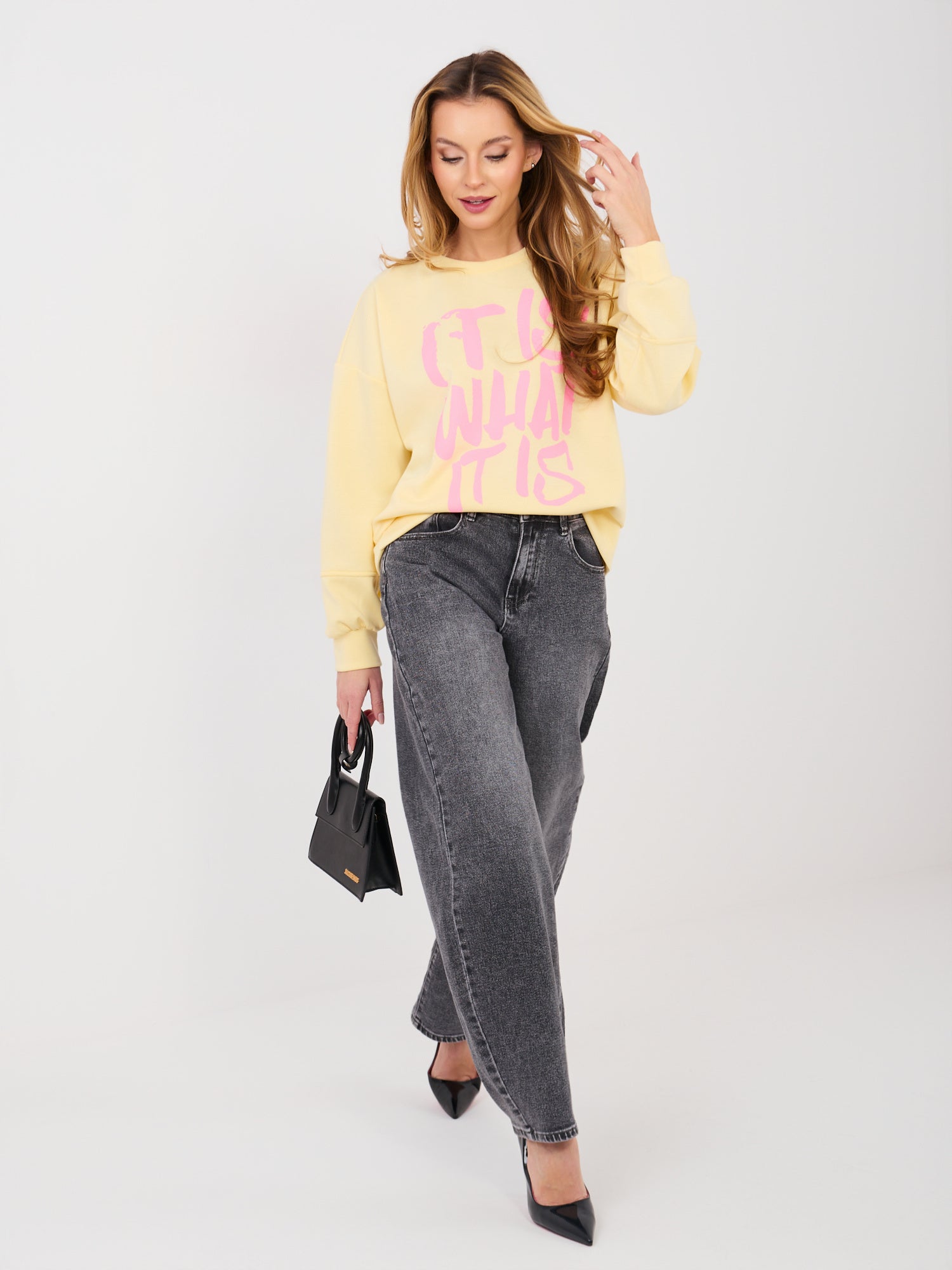 Bluza z nadrukiem RUE PARIS