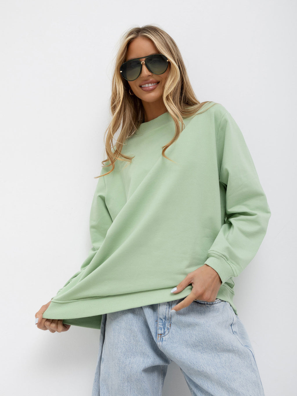 Bluza bez kaptura BASIC FEEL GOOD