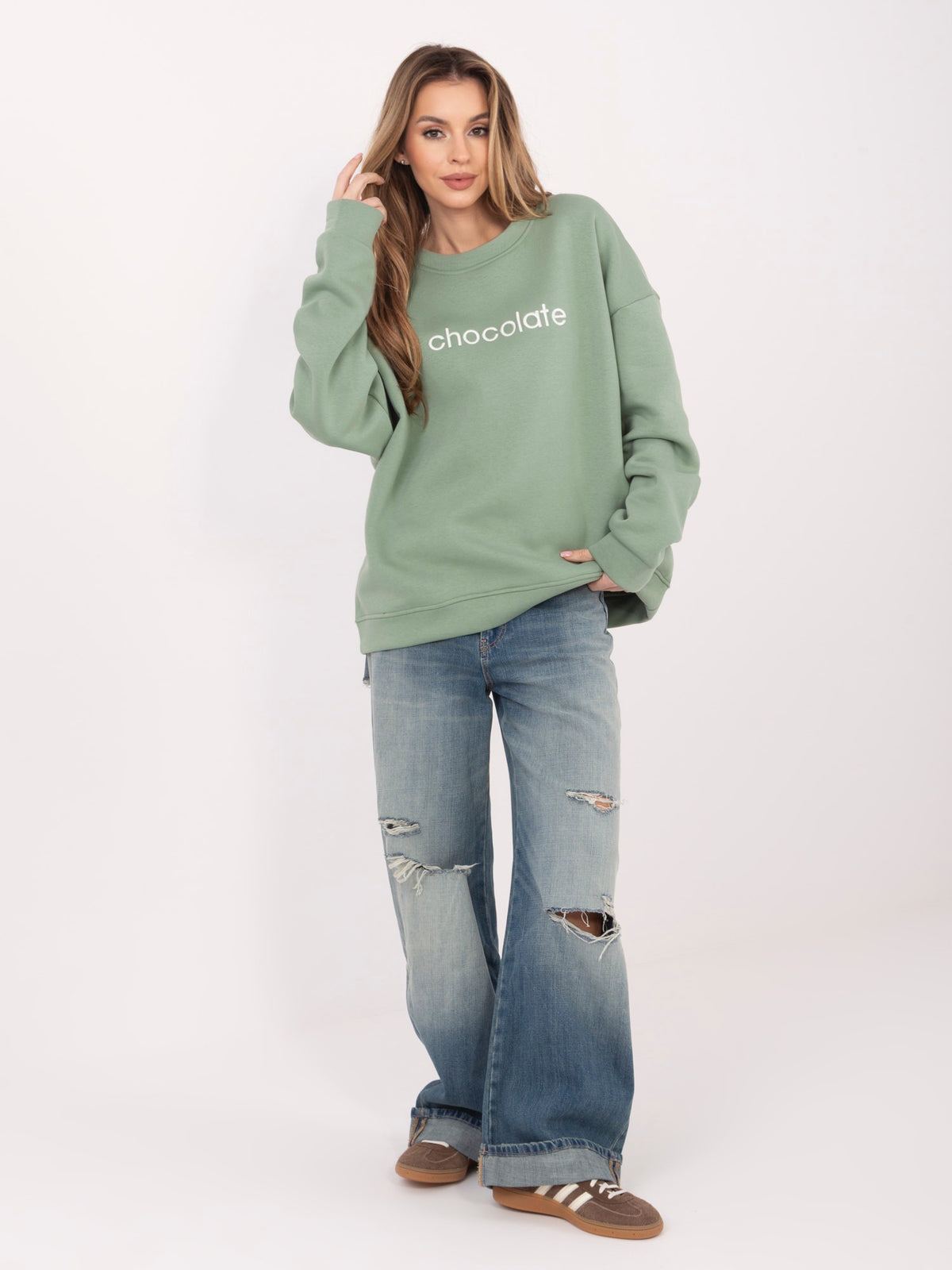 Bluza bez kaptura RUE PARIS