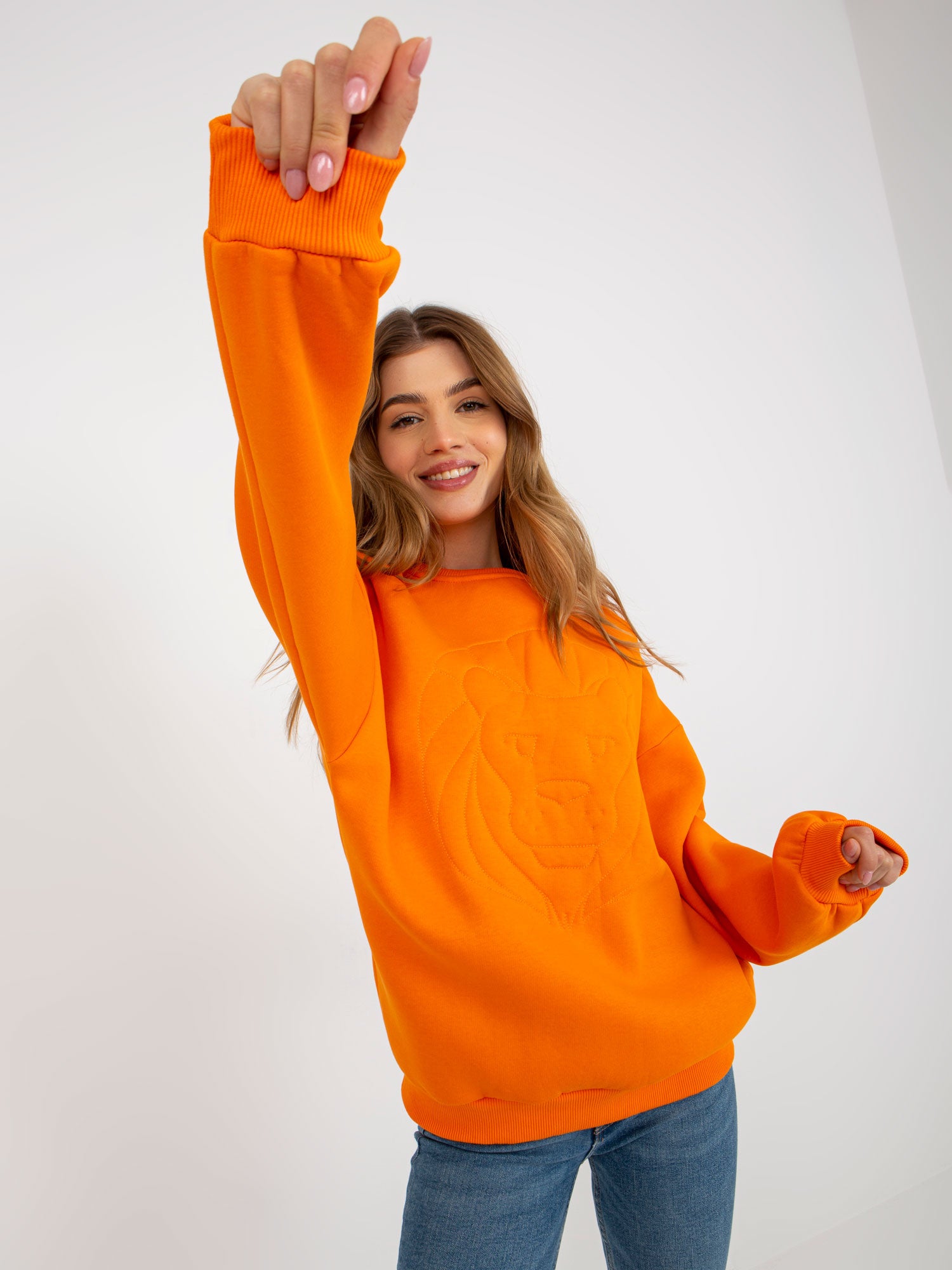 Bluza bez kaptura ex moda