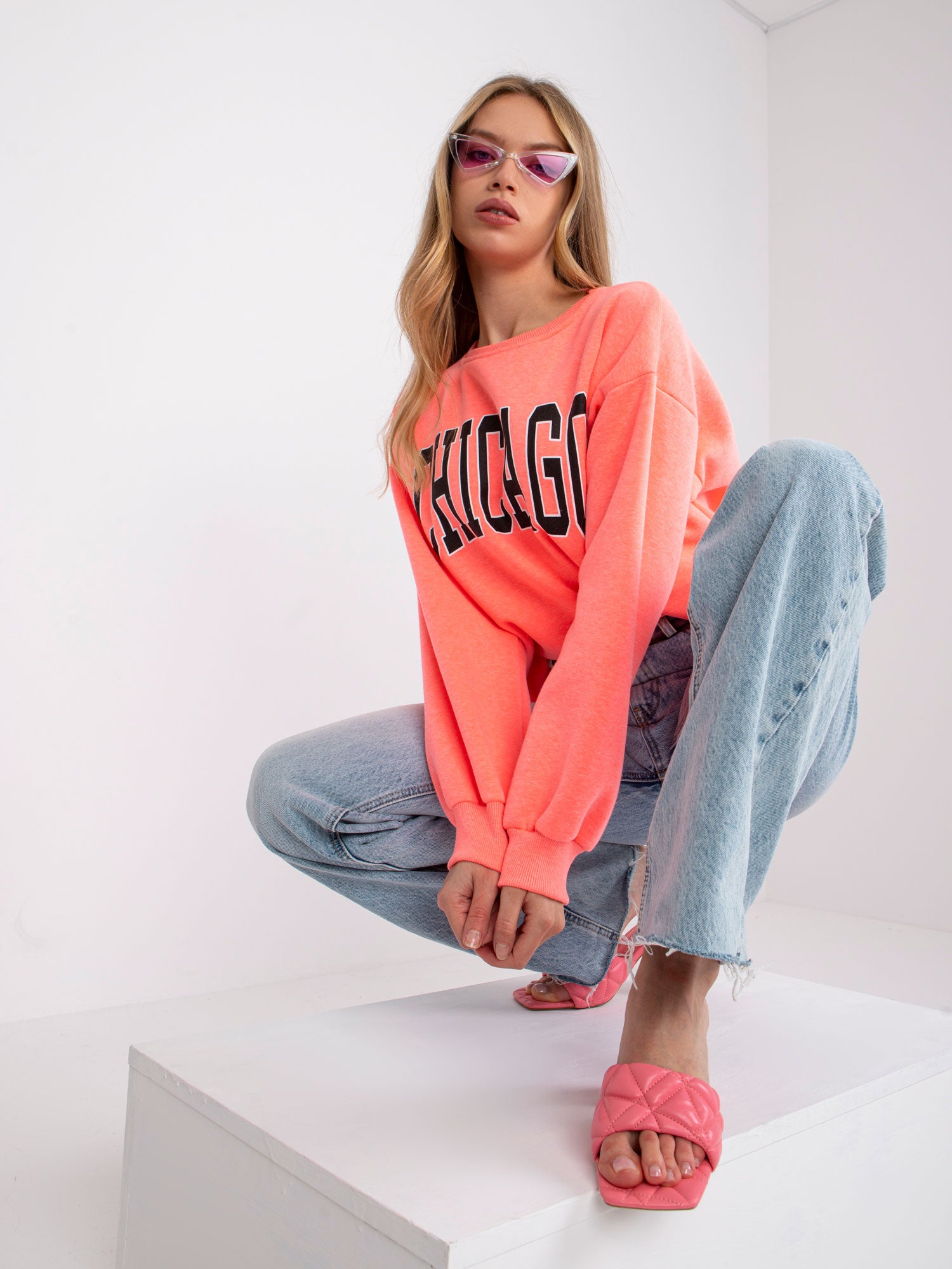 Bluza bez kaptura ex moda