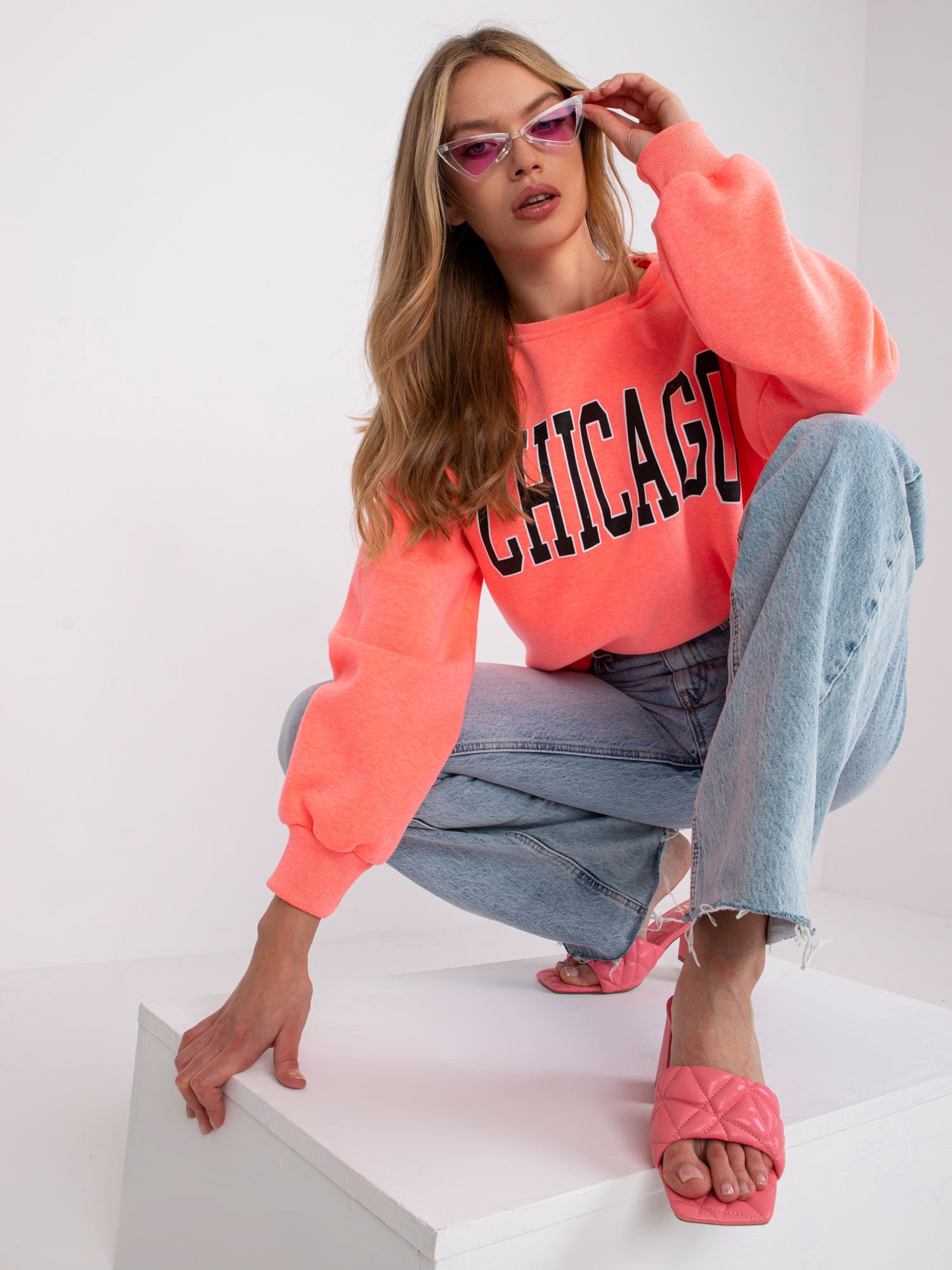 Bluza bez kaptura ex moda