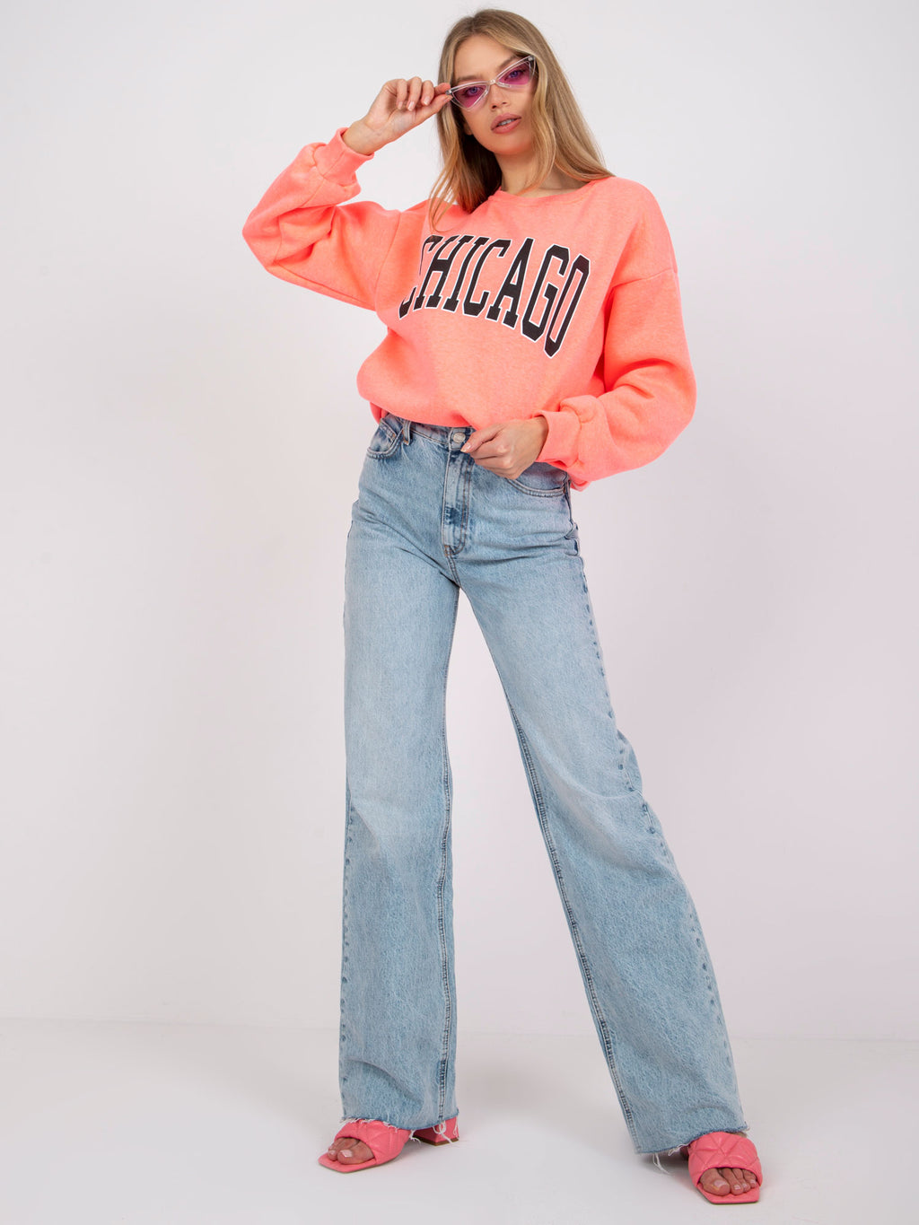 Bluza bez kaptura ex moda