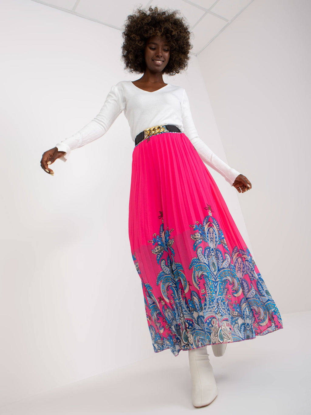 Spódnica plisowana ITALY MODA