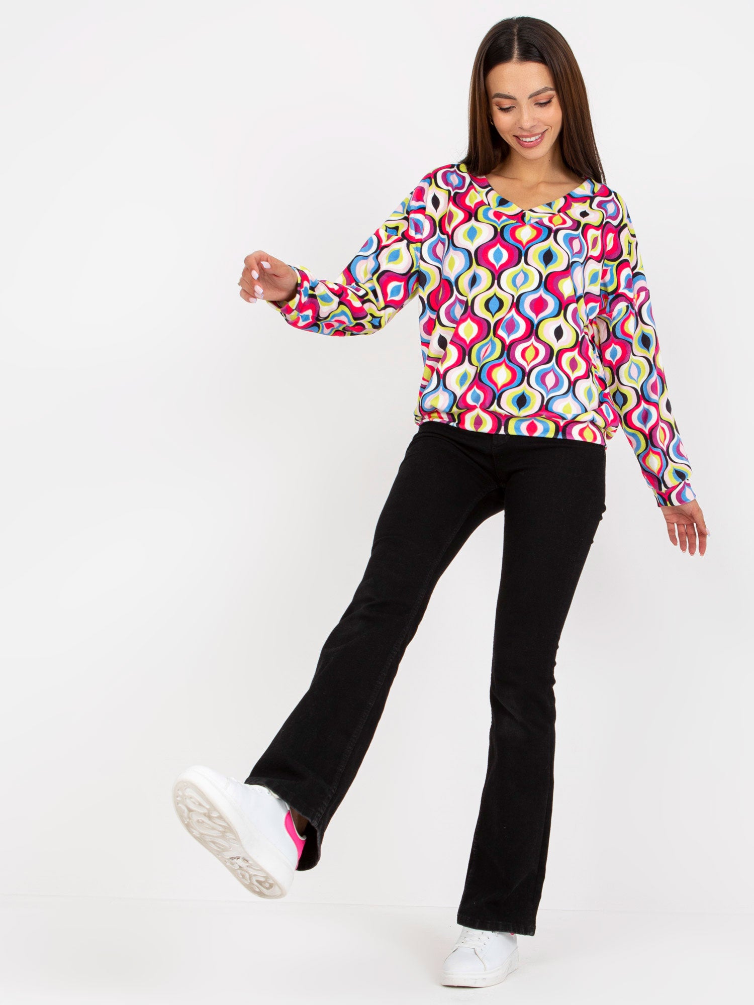 Bluza z nadrukiem RUE PARIS