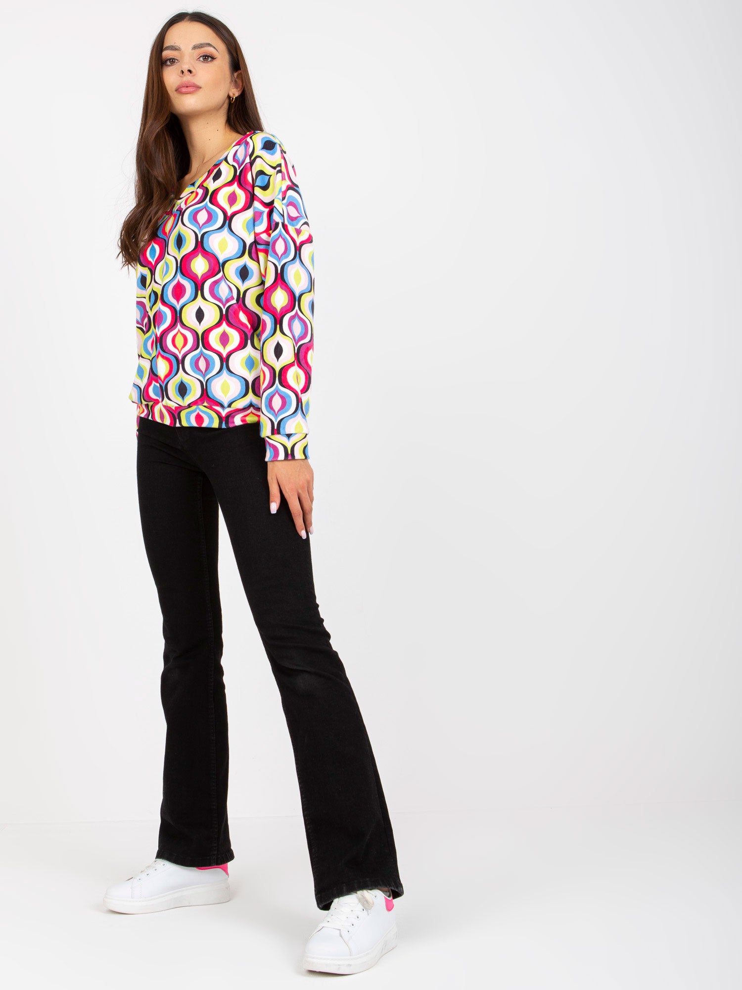 Bluza z nadrukiem RUE PARIS