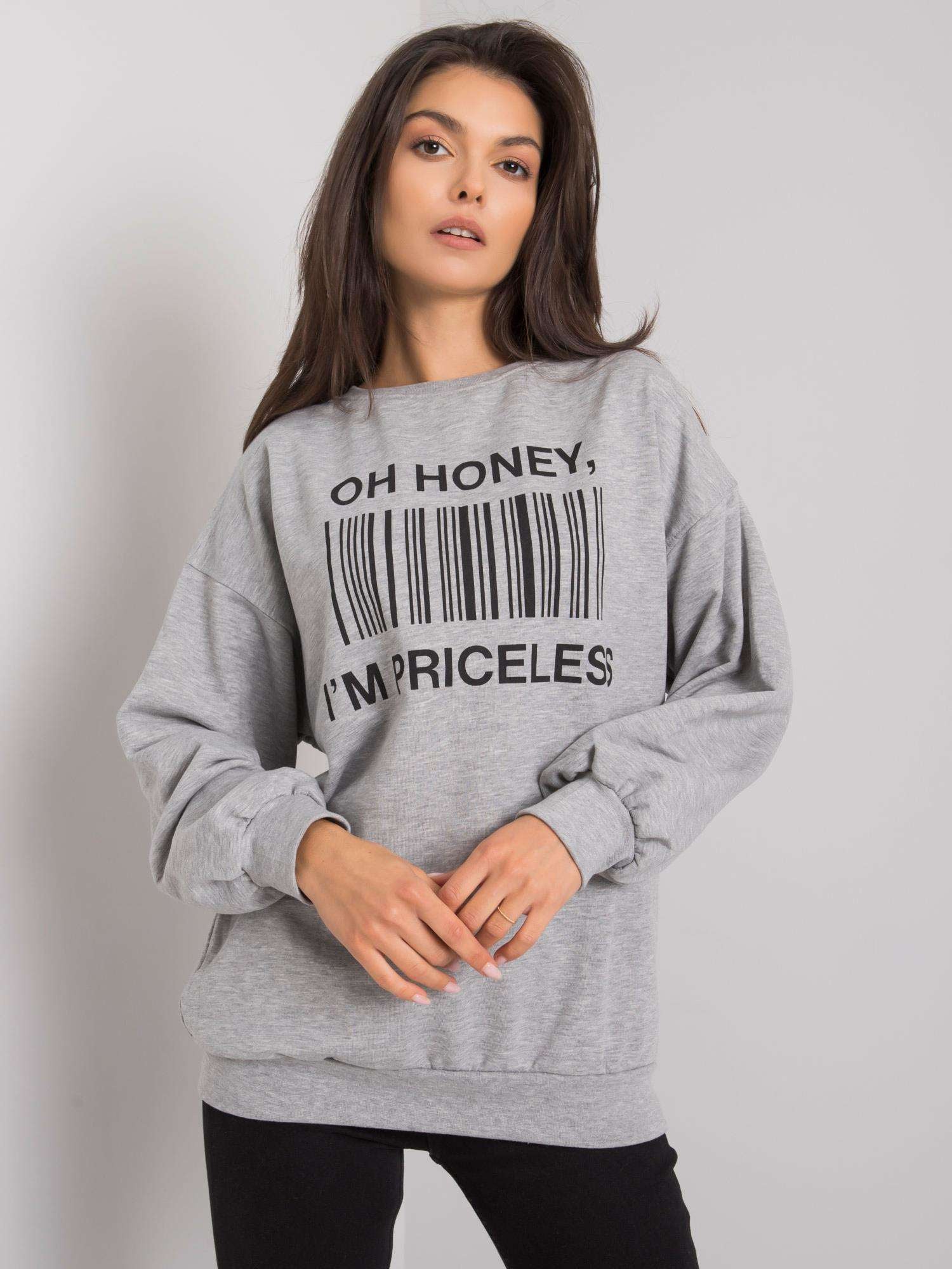 Bluza bez kaptura ex moda