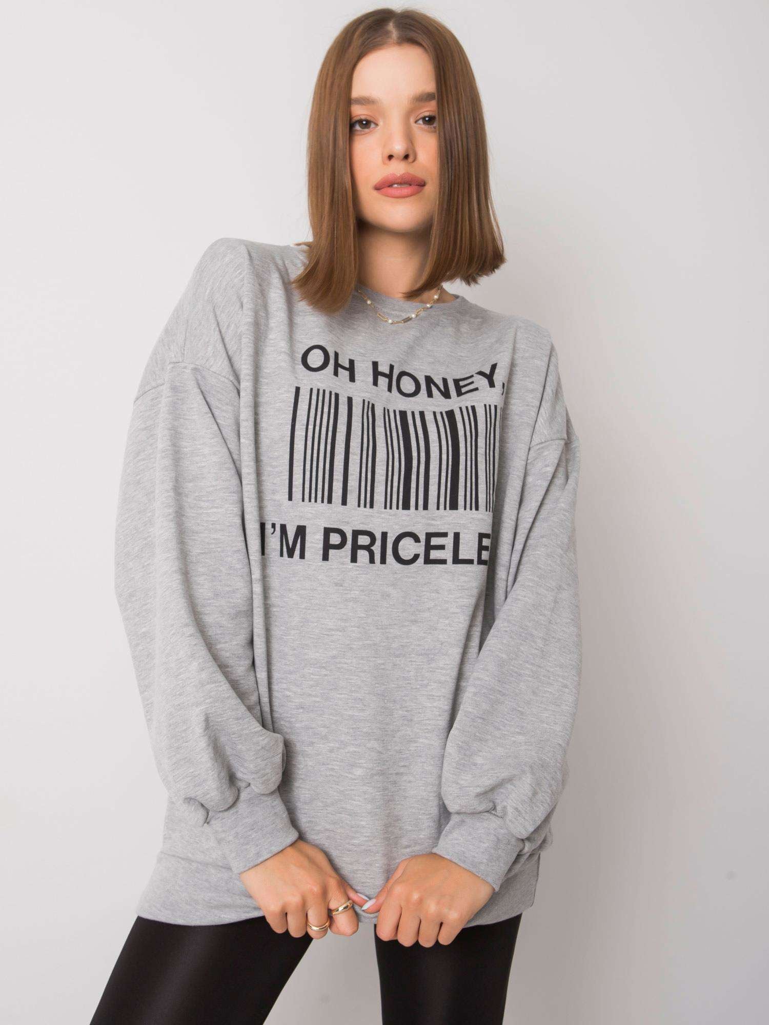 Bluza bez kaptura ex moda