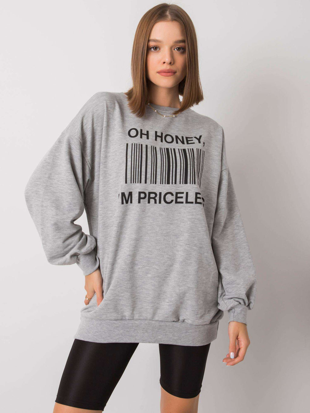 Bluza bez kaptura ex moda
