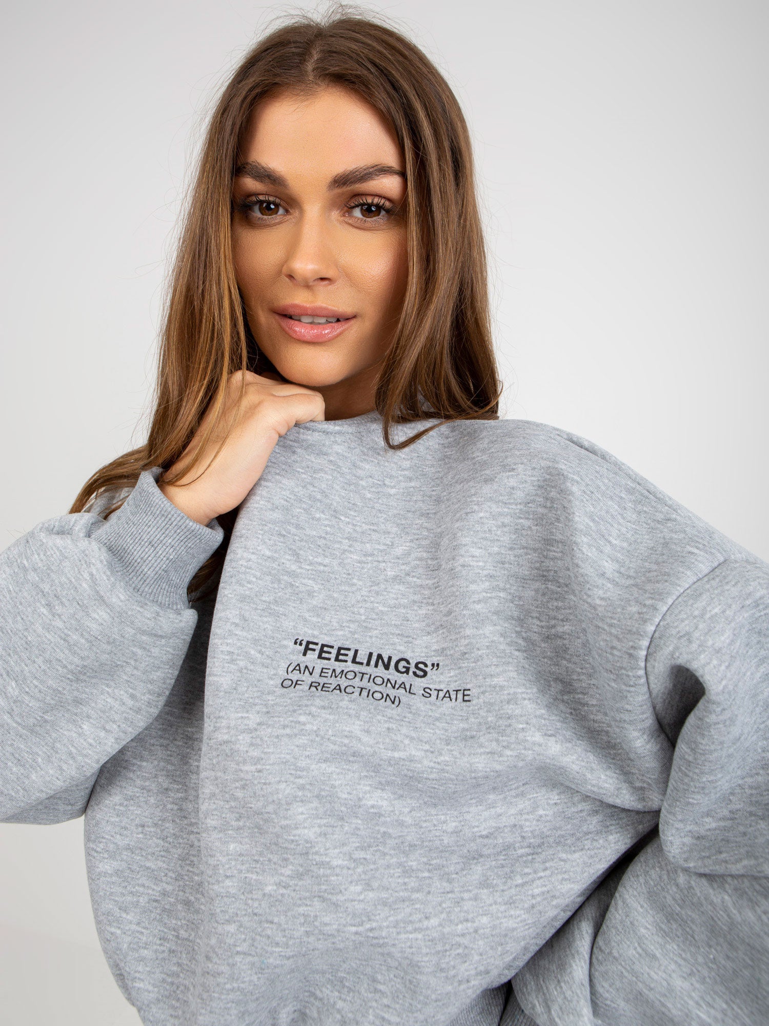Bluza bez kaptura ex moda