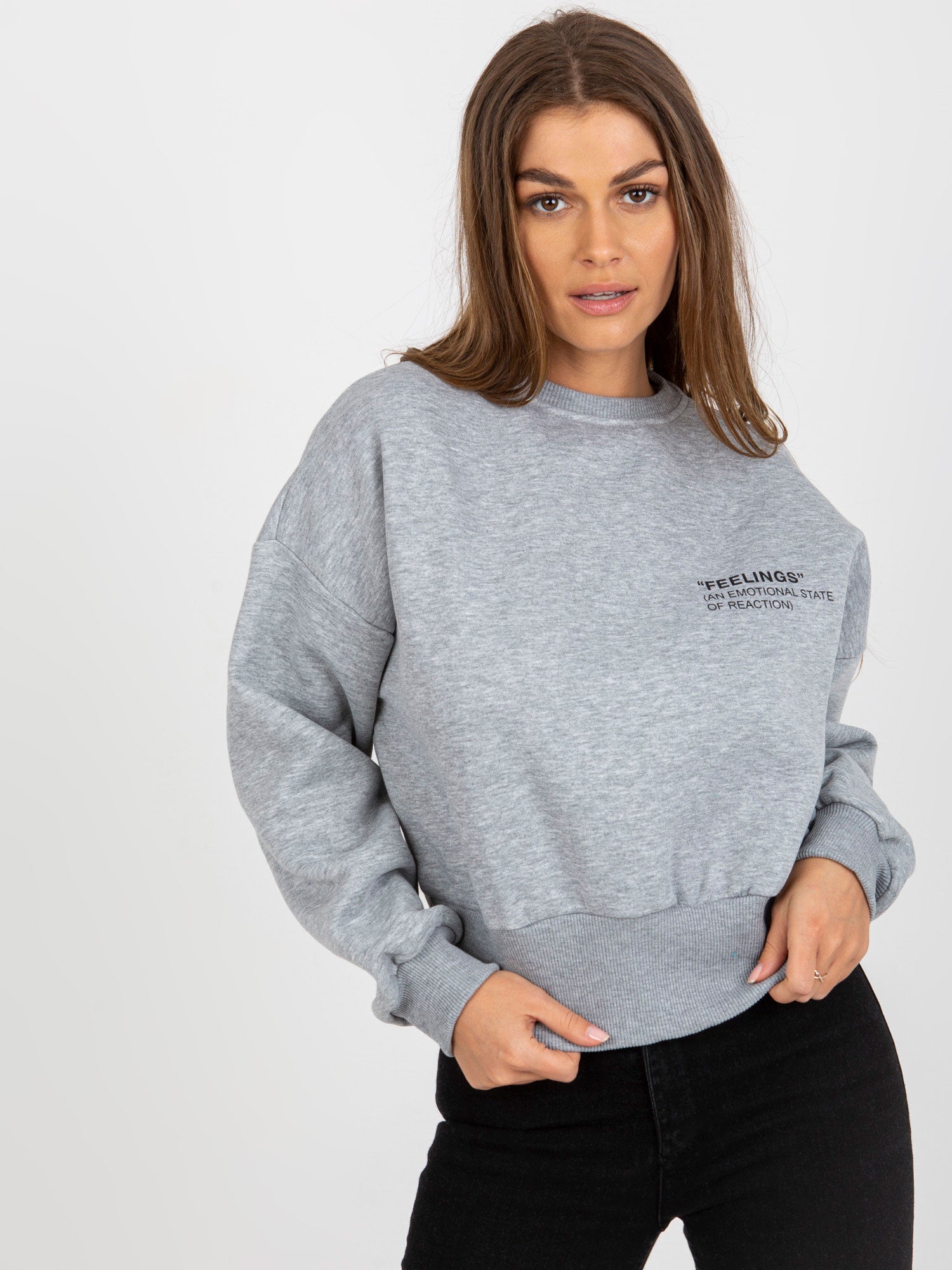 Bluza bez kaptura ex moda