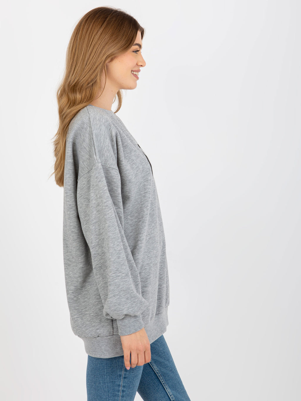 Bluza bez kaptura ex moda