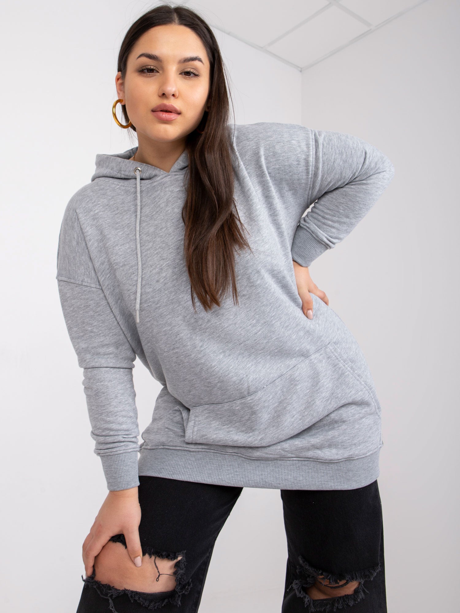 Bluza plus size BASIC FEEL GOOD