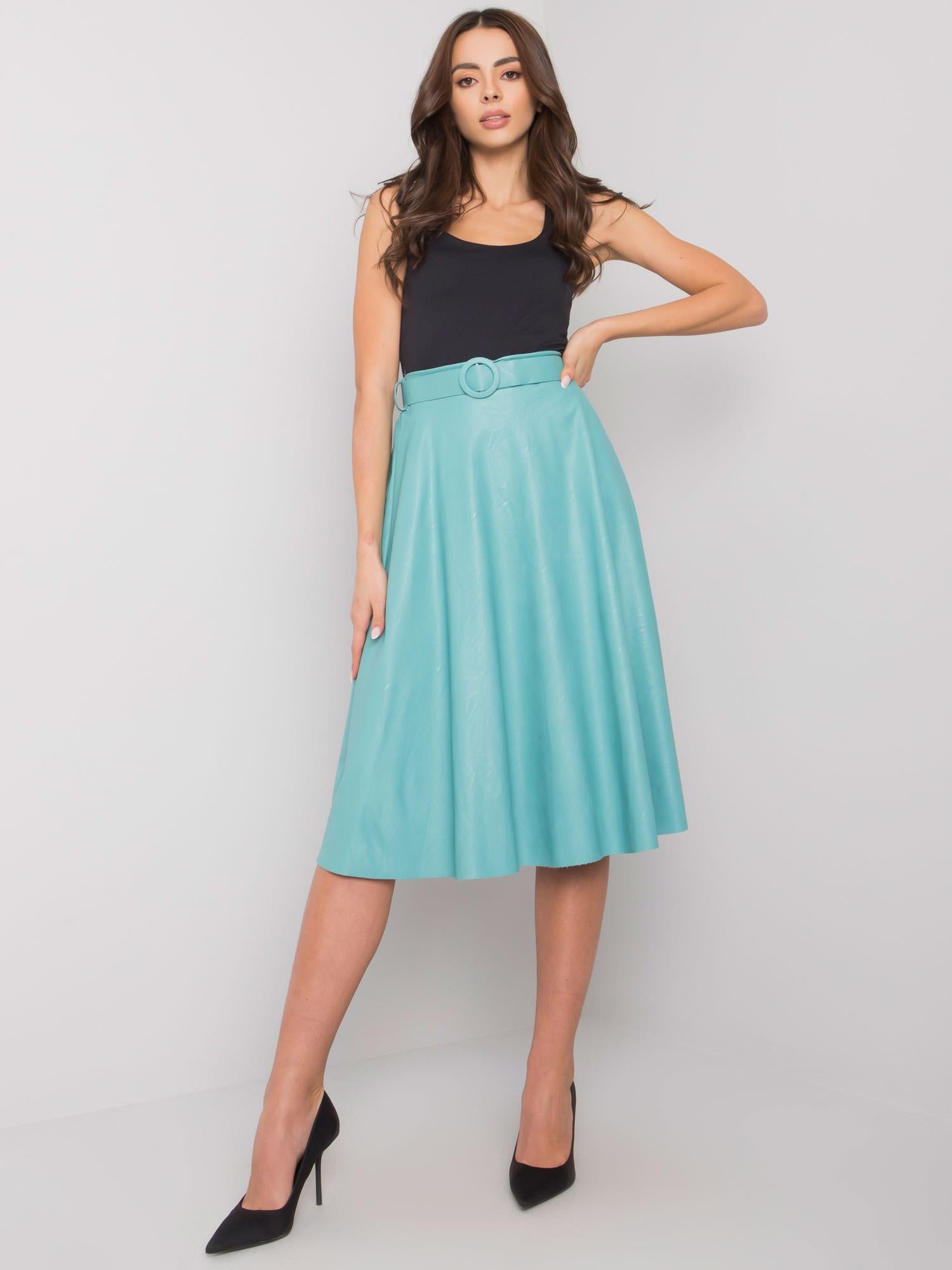 Spódnica z ekoskóry ITALY MODA