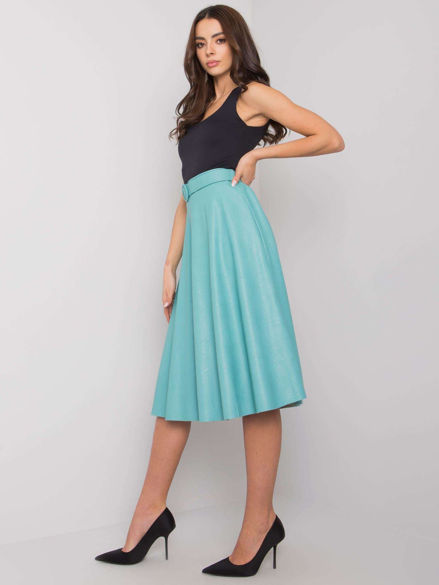 Spódnica z ekoskóry ITALY MODA