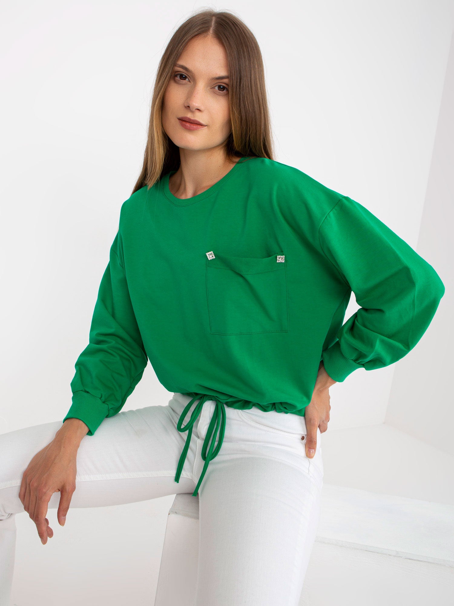 Bluza bez kaptura RUE PARIS