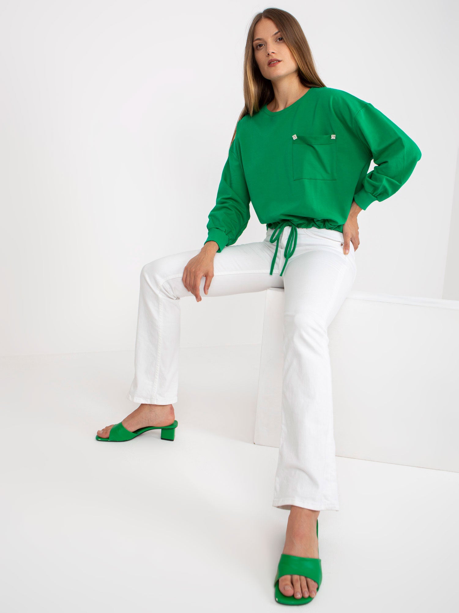 Bluza bez kaptura RUE PARIS
