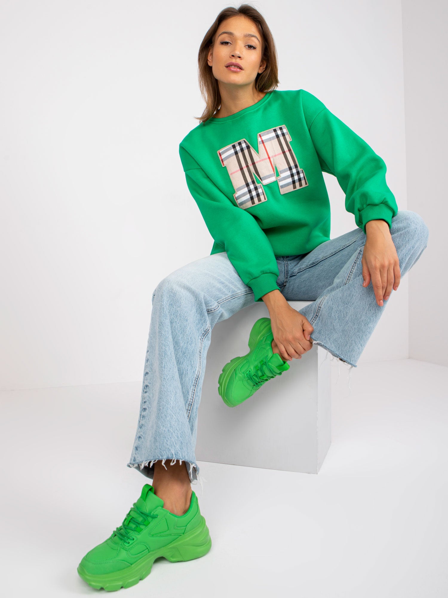 Bluza bez kaptura ex moda