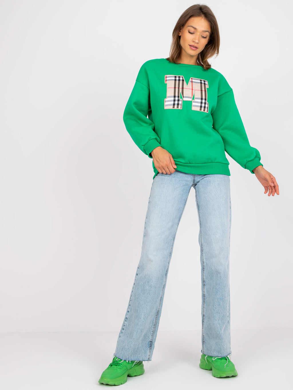 Bluza bez kaptura ex moda