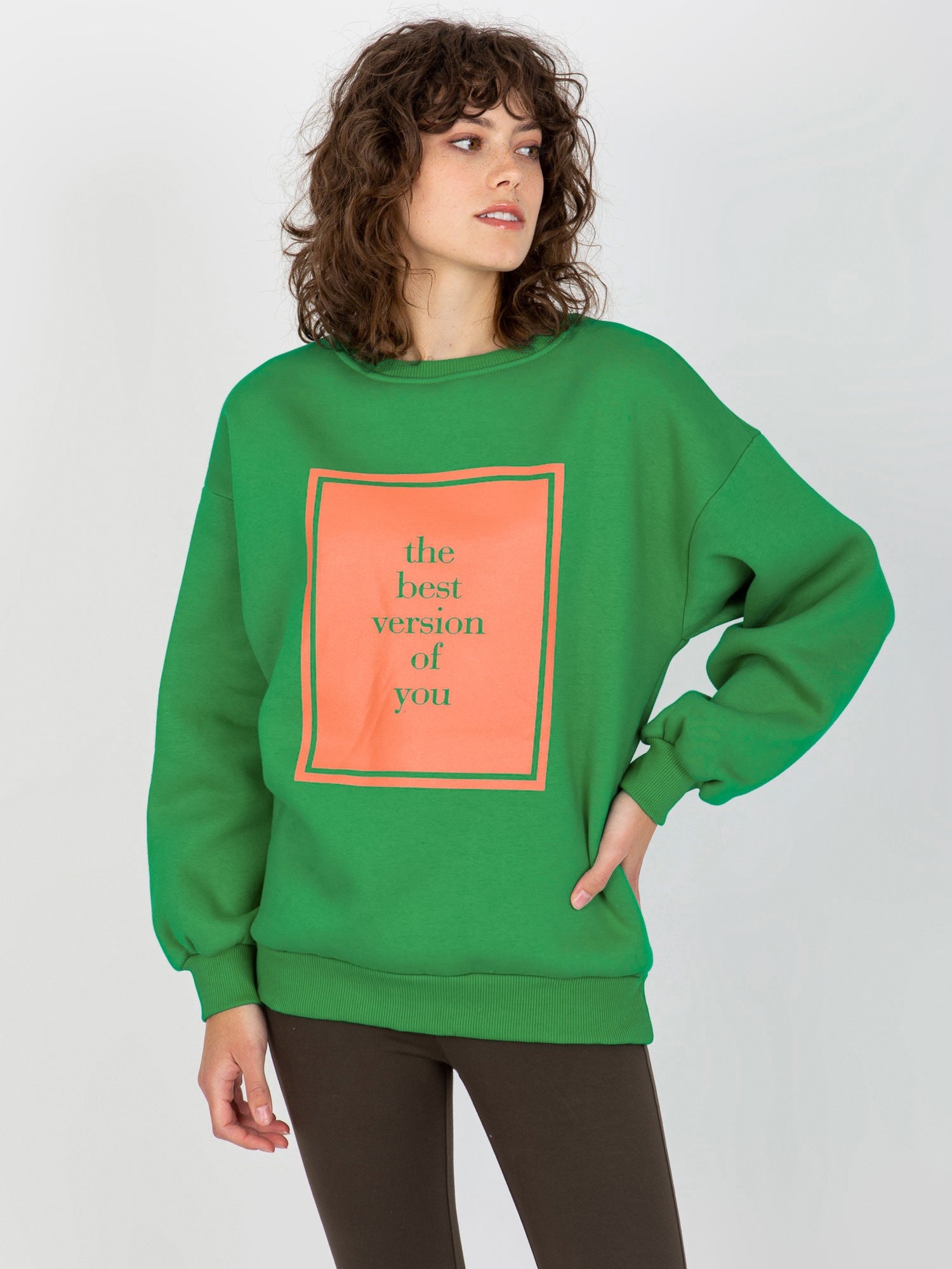 Bluza bez kaptura ex moda