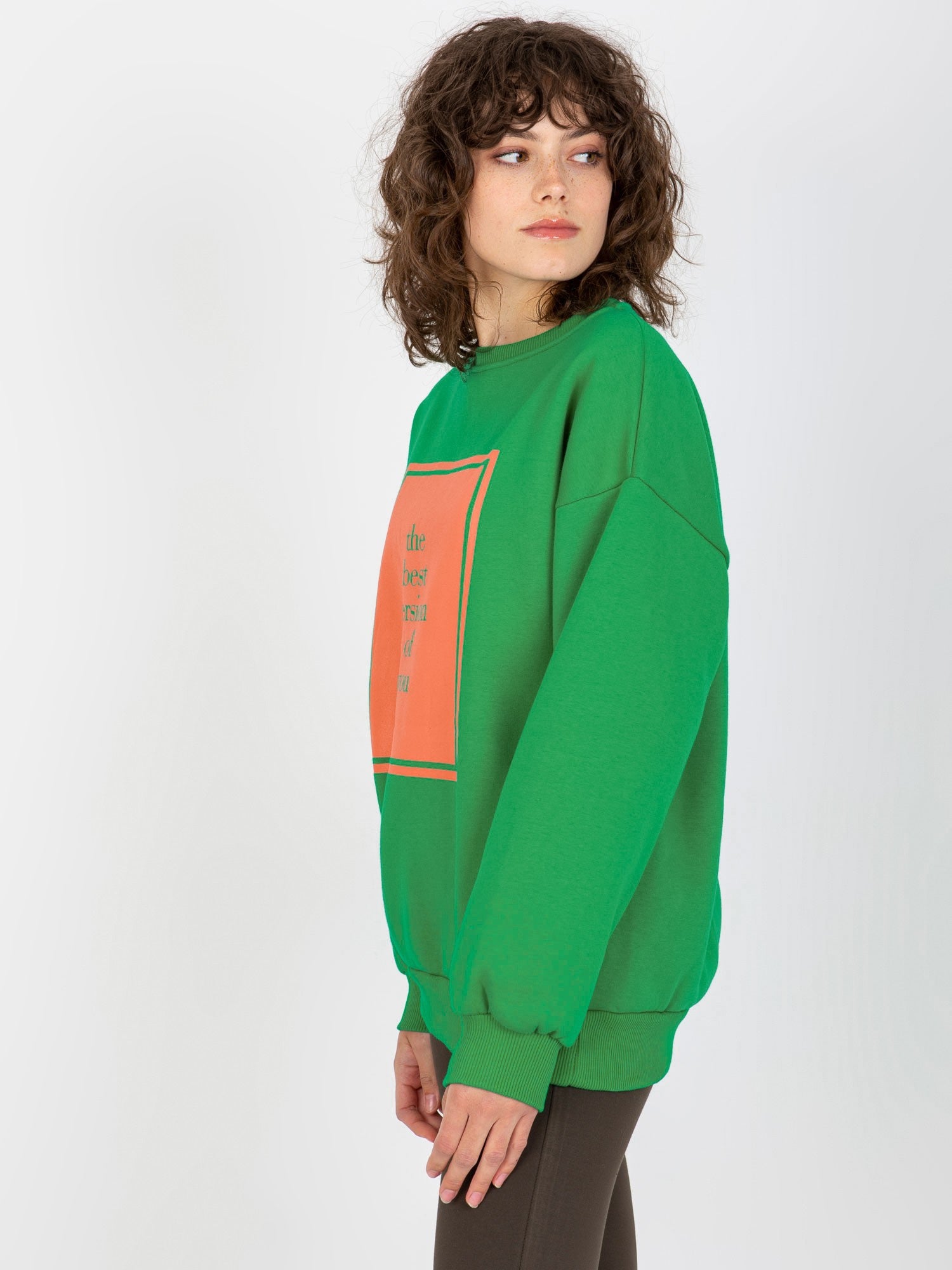 Bluza bez kaptura ex moda
